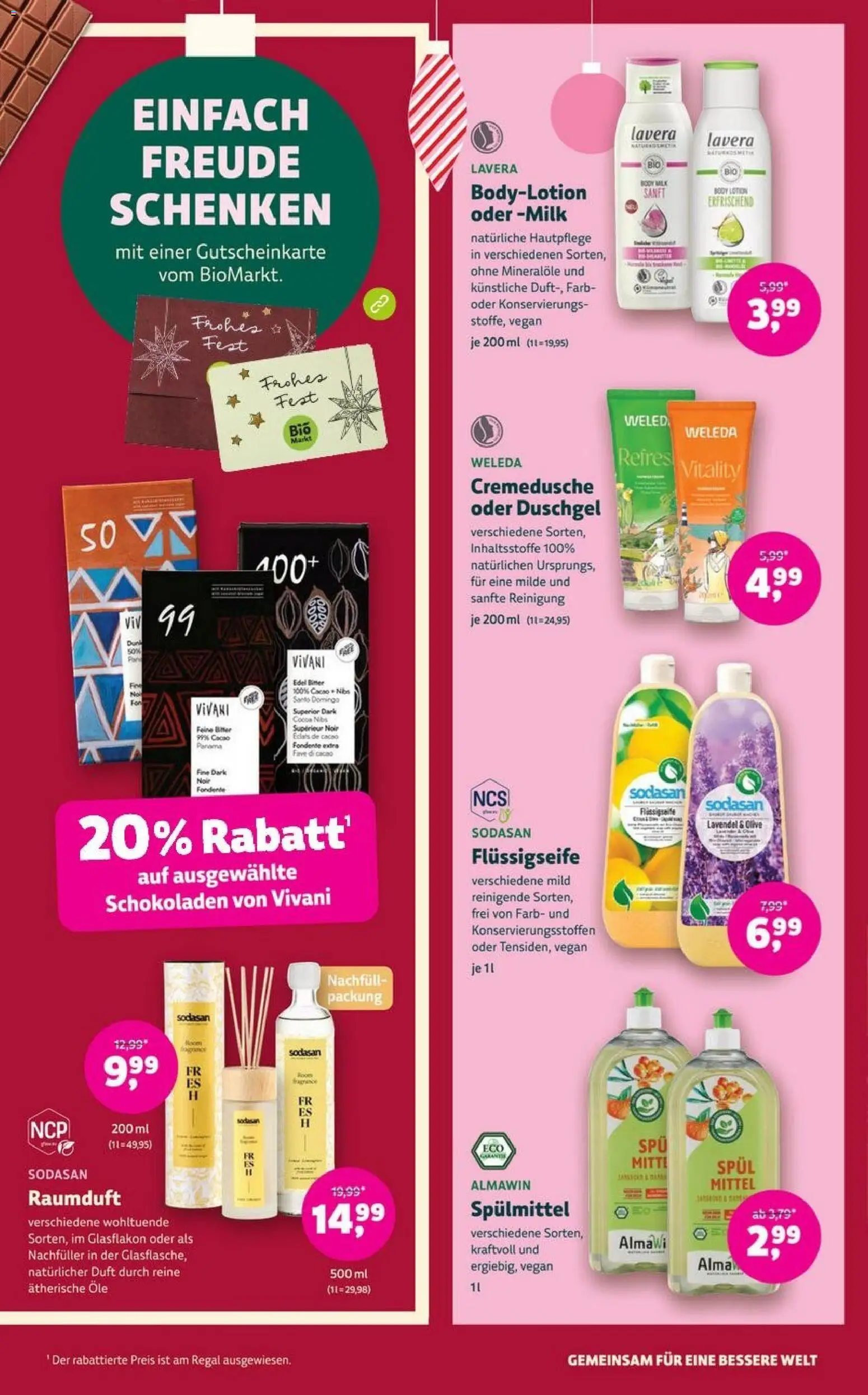 Denns BioMarkt Angebote – gültig ab 17.12.2025 | Seite: 13 | Produkte: Regal, Duft, Duschgel, Body Lotion