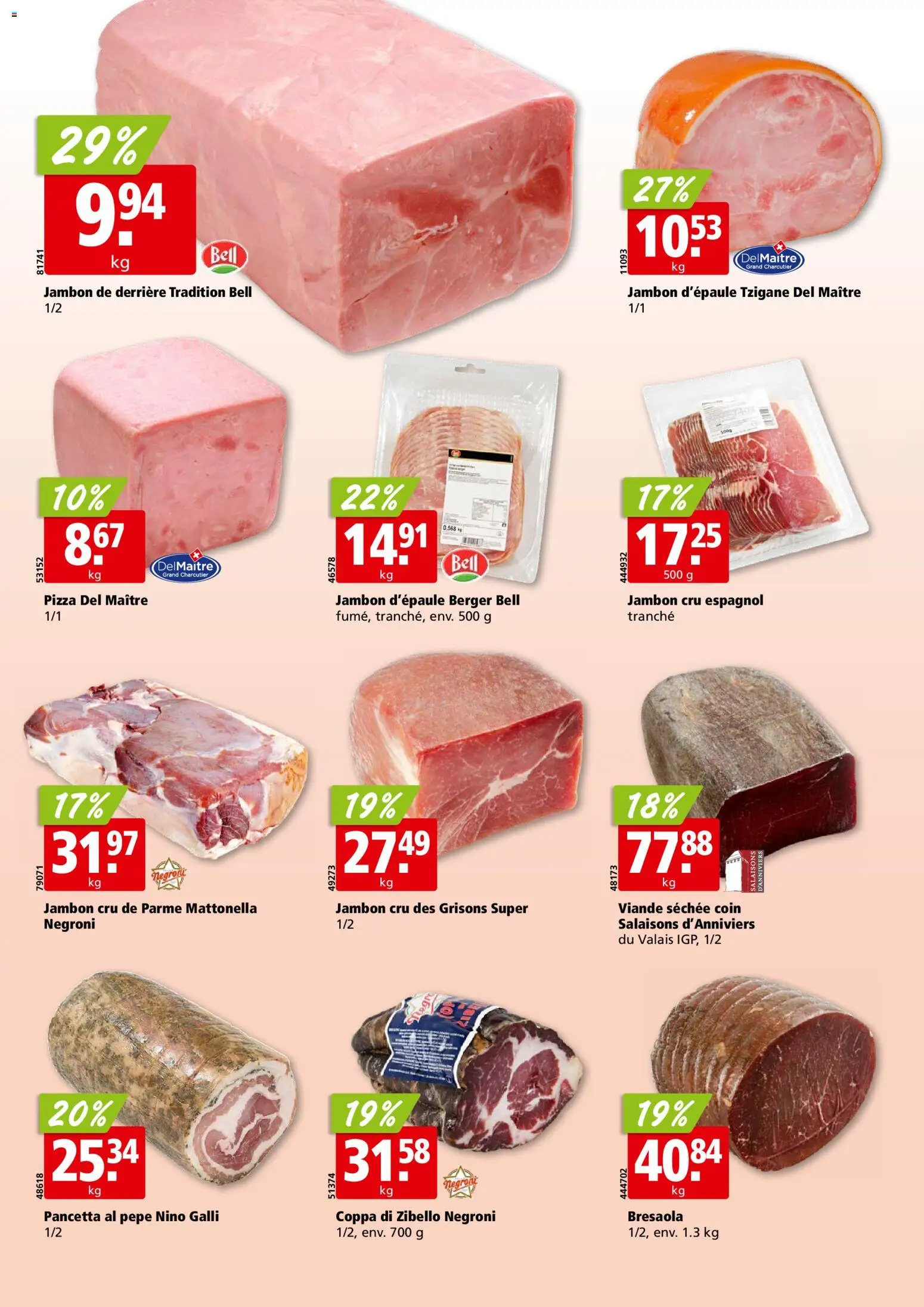 Aligro Aktionen Chavannes, Matran, Genève, Sion – gültig ab 02.02.2026 | Seite: 10 | Produkte: Pizza