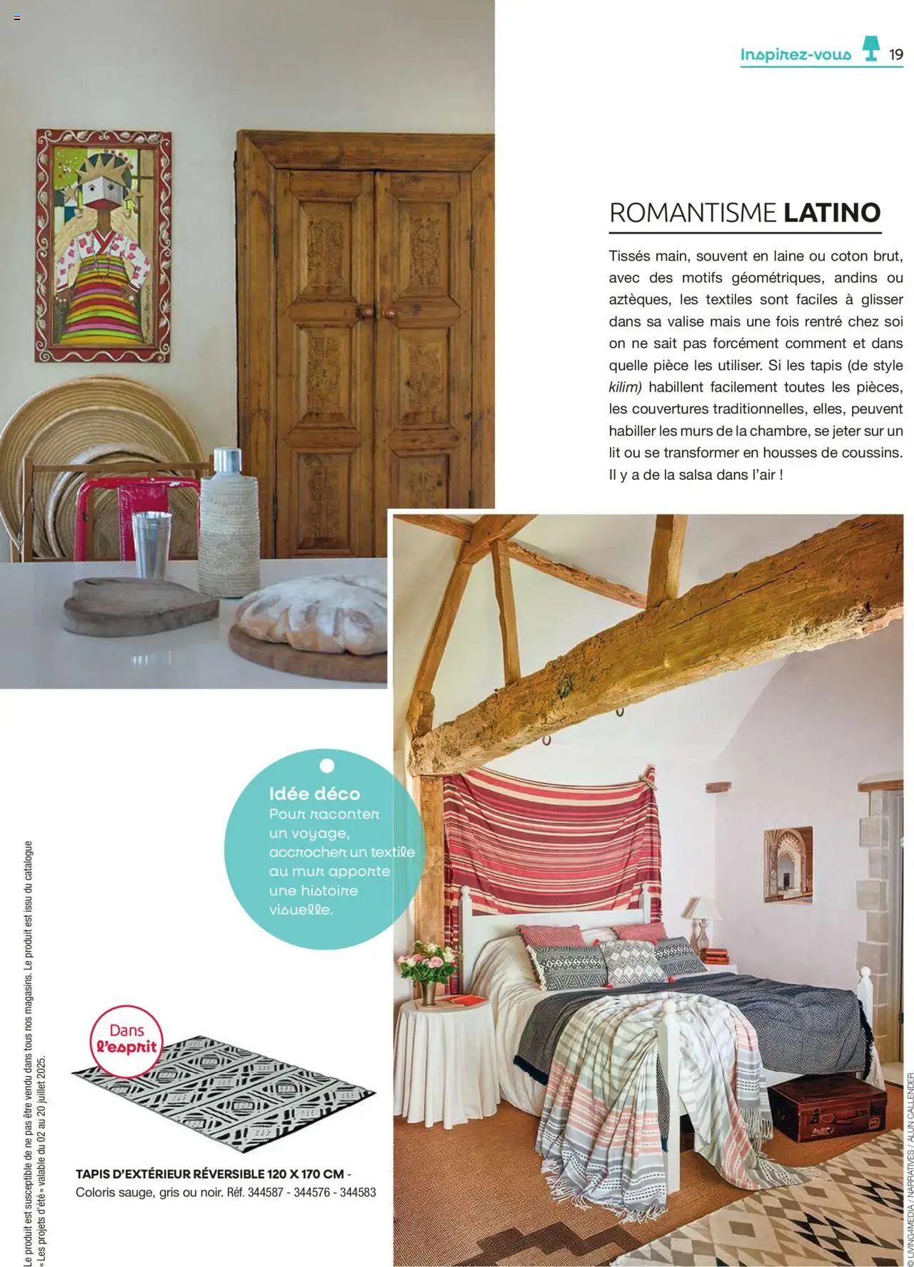  | Page: 19 | Produits: Mais, Lit, Tapis, Valise