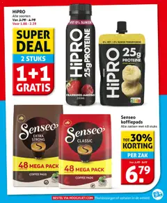 Hoogvliet folder - Voorbeeld van een folder van Hoogvliet, geldig van 29.04.2026 | Pagina: 5 | Producten: Koffiepads, Kwark, Zak, Pads