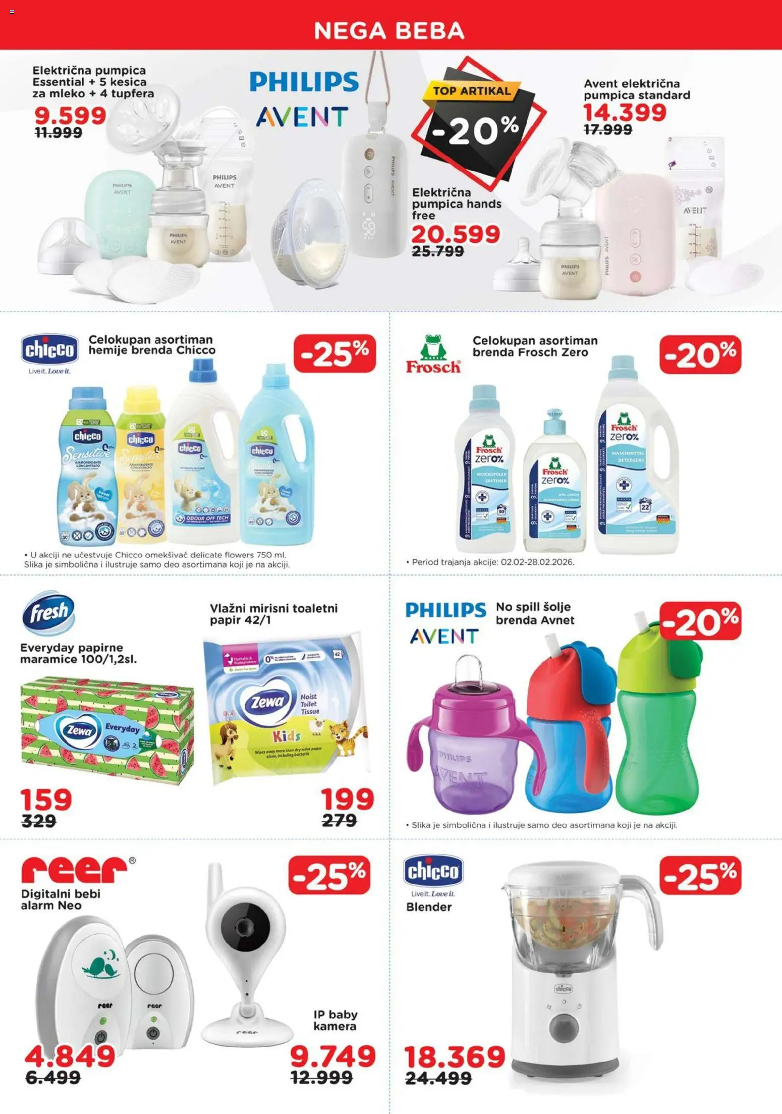 Aksa katalog - važi od 01.02.2026 | Strana: 7 | Proizvode: Alarm, Kamera, Mleko, Blender