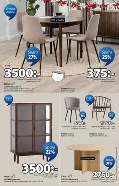 JYSK - erbjudanden - Förhandsvisning av reklamblad från butik JYSK aktuell från 20.10.2025 | Sida: 21 | Produkter: Vitrinskåp, Bord