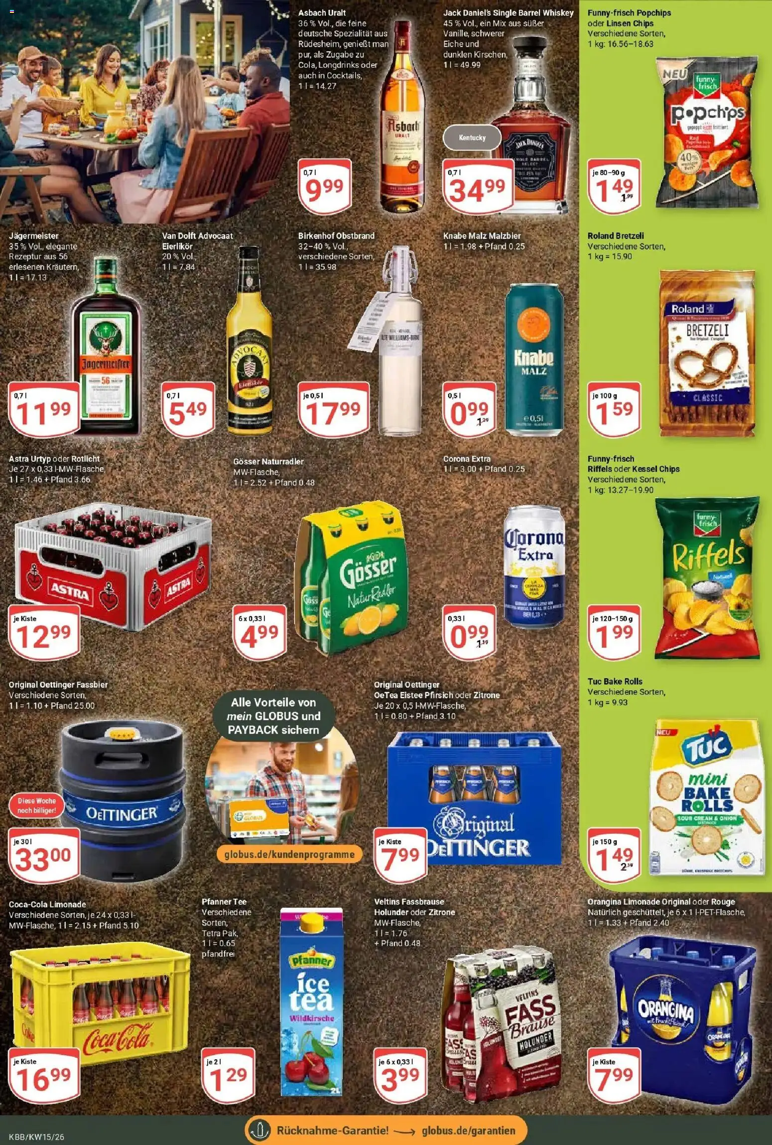 Globus prospekt Koblenz-Bubenheim	 – gültig ab 07.04.2026 | Seite: 19 | Produkte: Funny frisch, Limonade, Fassbrause, Whiskey