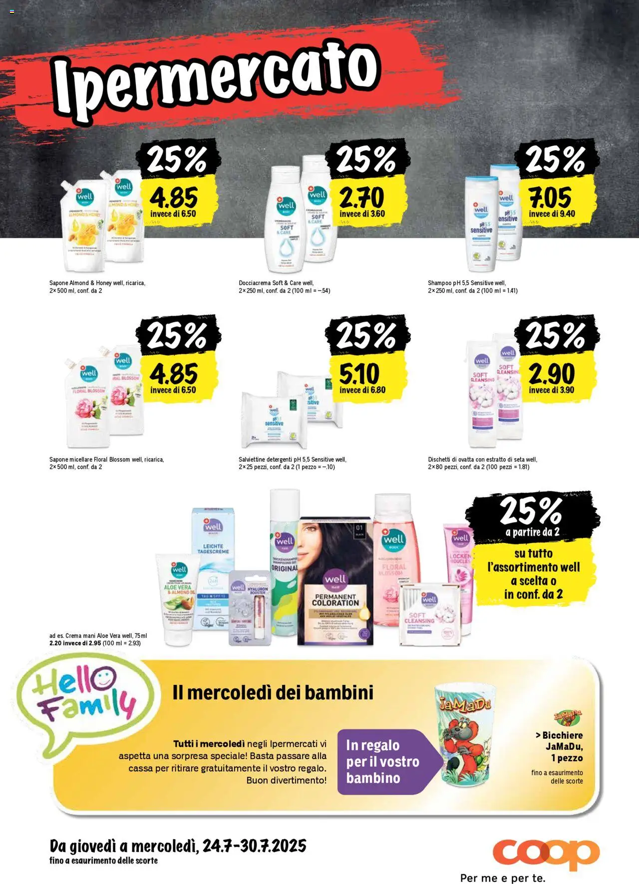 Coop - Una settimana di azioni ab 24.07.2025 | Seite: 24 | Produkte: Shampoo, Tagescreme