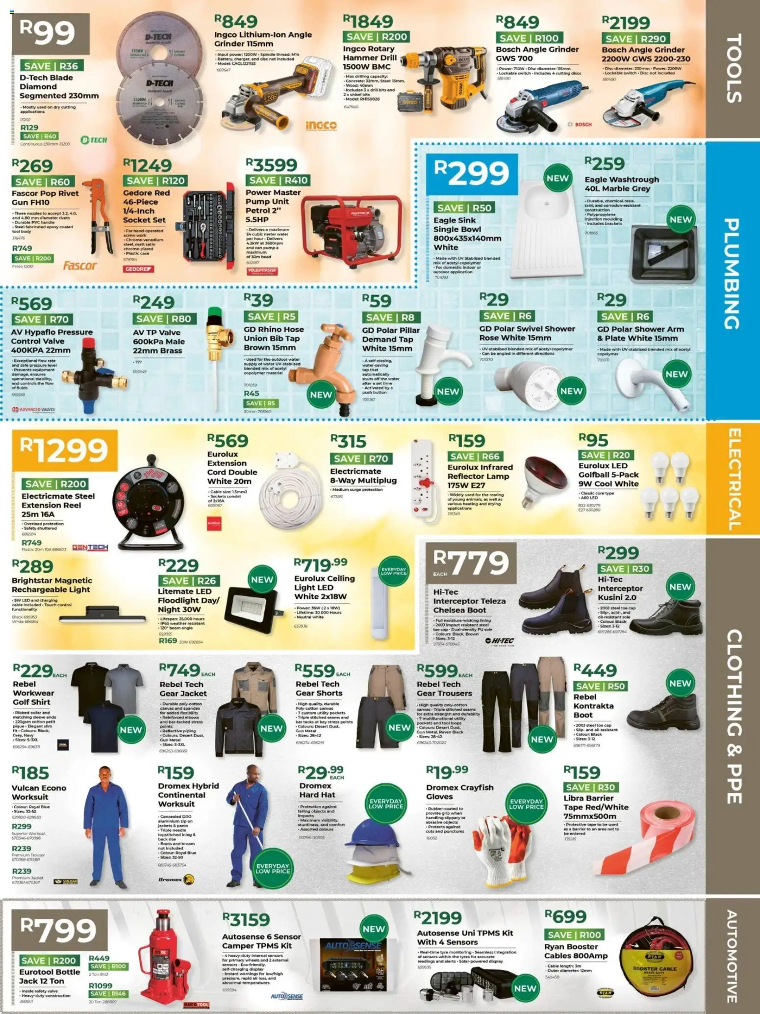 New Agrimark catalogue – valid from 21.01.2026 | Page: 3 | Products: Jackets, Utility, Sink, Water