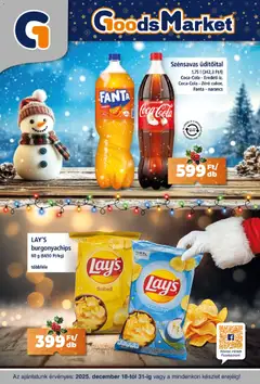 Goods Market Akciós újság - amely érvényes a következő dátumtól: 18.12.2025
