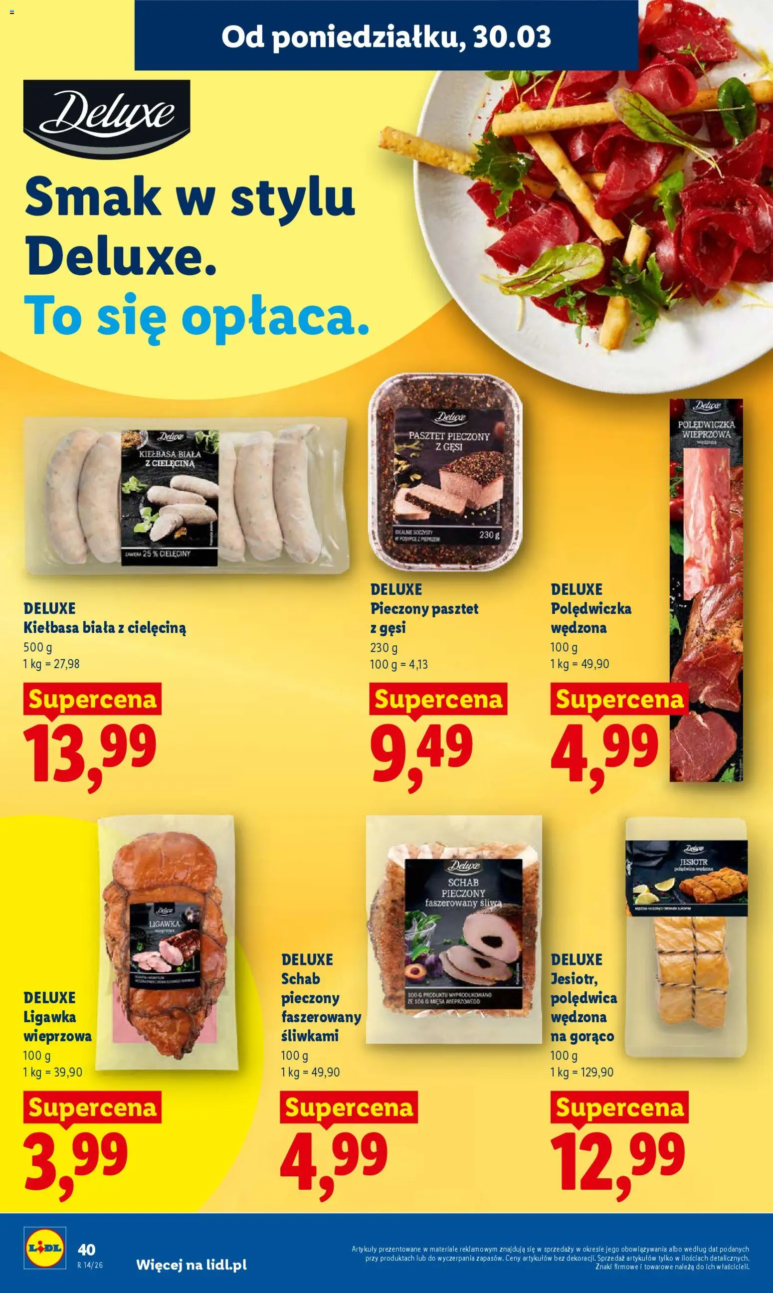 Lidl gazetka od 30.03.2026 | Strona: 40