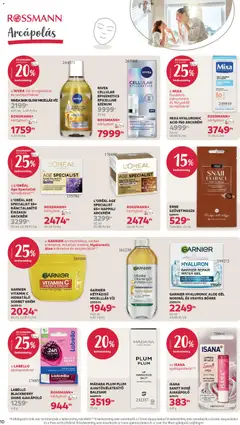 NIVEA SKIN GLOW MICELLÁS VÍZ, a NIVEA női arcápolókra és arctisztítókra! - amely érvényes a következő dátumtól: 30.03.2026 | Oldal: 12