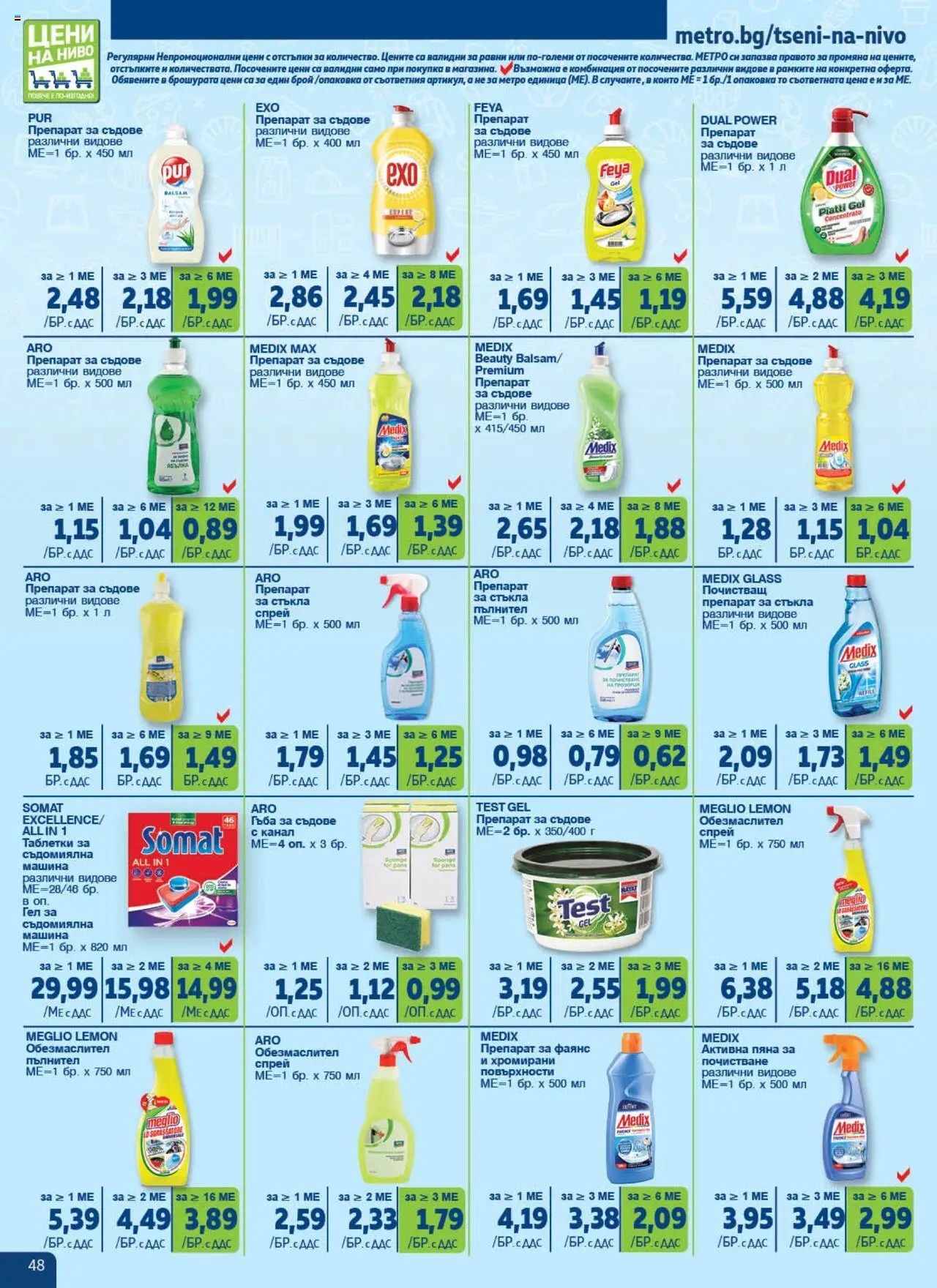  | Страница: 48 | Продукти: Препарат, Пяна за бръснене, Халат за баня, Рулца от раци