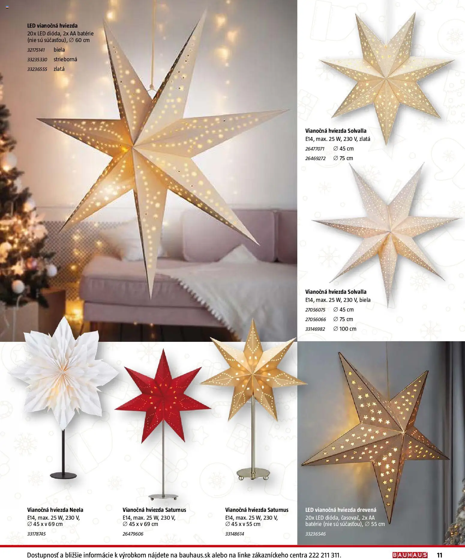 Nové Bauhaus akcie – leták je platný od 21.11.2025 | Strana: 11 | Produkty: Led
