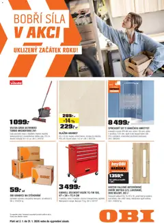 Náhled letáku OBI leták od 01.01.2026
