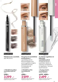 Katalógus Oriflame 2026/02 - amely érvényes a következő dátumtól: 21.01.2026 | Oldal: 77
