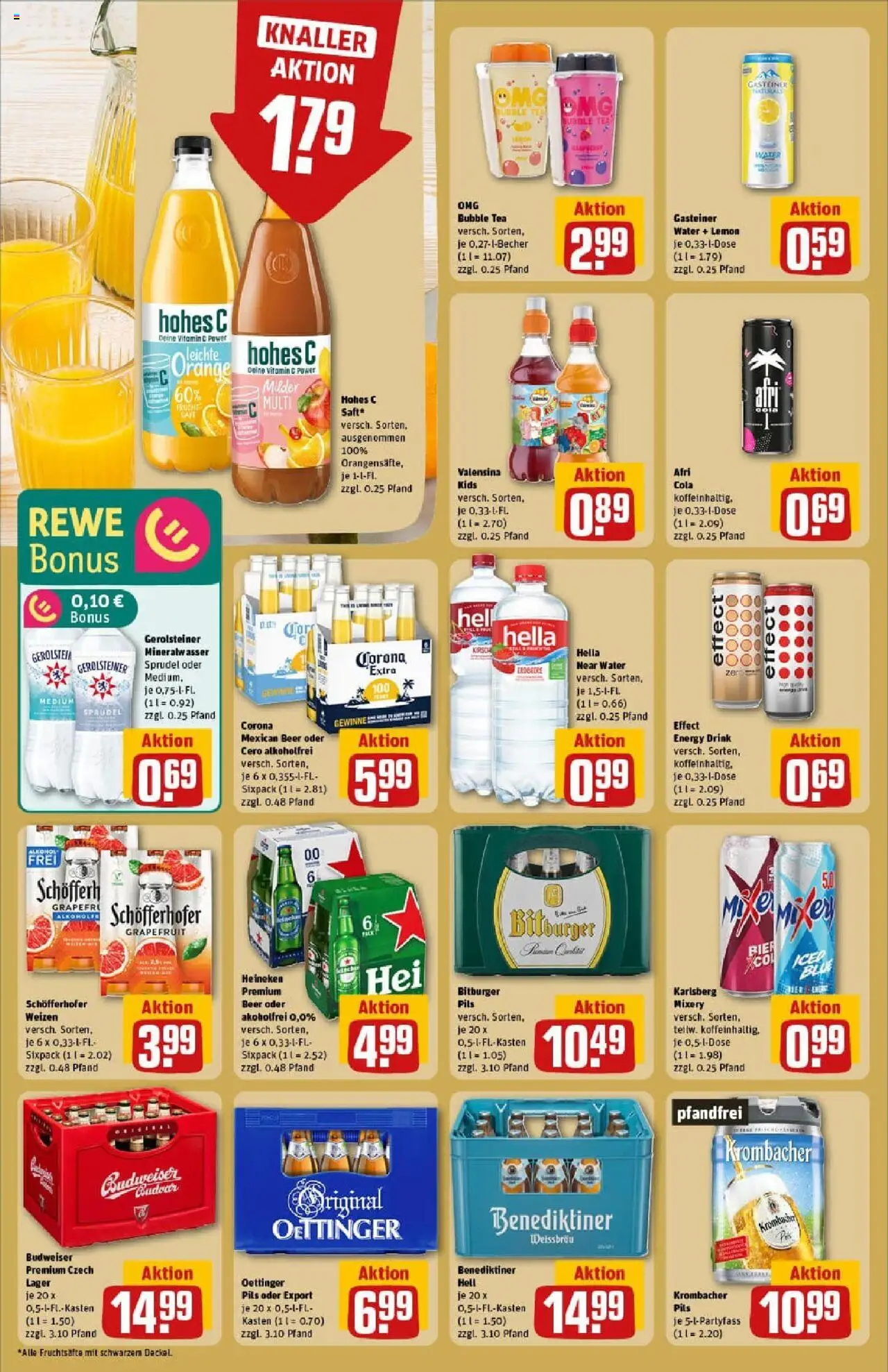 Rewe prospekt Bergneustadt	 - gültig ab dem 06.07.2025 | Seite: 20 | Produkte: Bitburger, Energy, Saft, Gerolsteiner