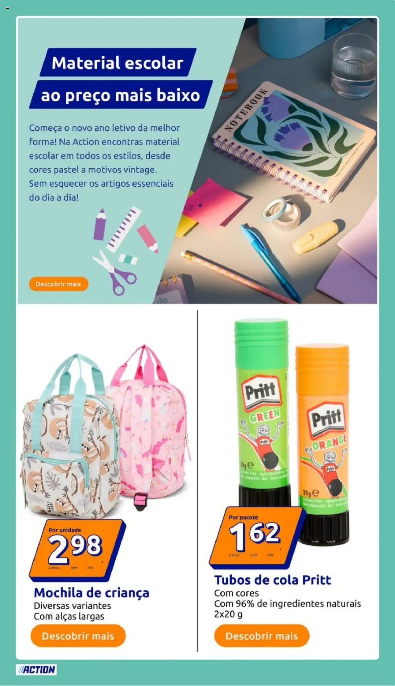 Action folheto │ válido de 20.08.2025 | Página: 15 | Produtos: Mochila, Notebook
