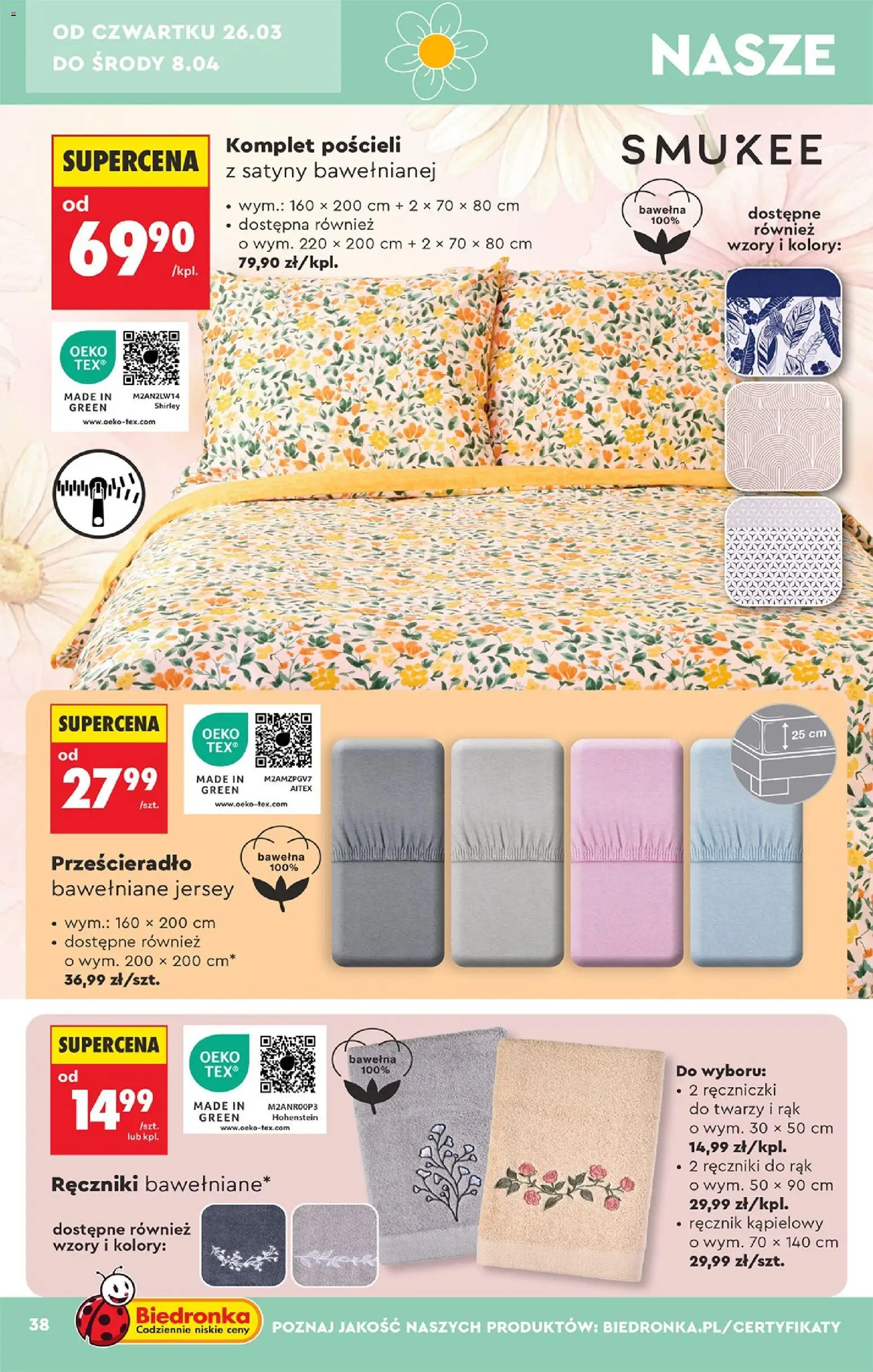 Biedronka Polsko leták - Hity i inspiracje od 21.03.2026 | Strana: 38