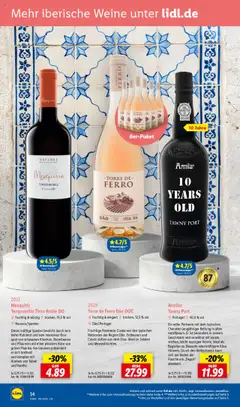 Lidl - Wein & Spirituosen im Onlineshop - gültig ab dem 01.08.2025 | Seite: 14