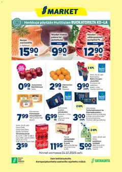 S-market-mainoslehti voimassa 10.12.2025 alkaen
