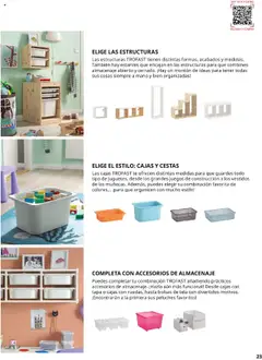 Vista previa Catálogo IKEA Almacenaje infantil válido desde el 01.09.2025 | Página: 23 | Productos: Té, Almacenaje
