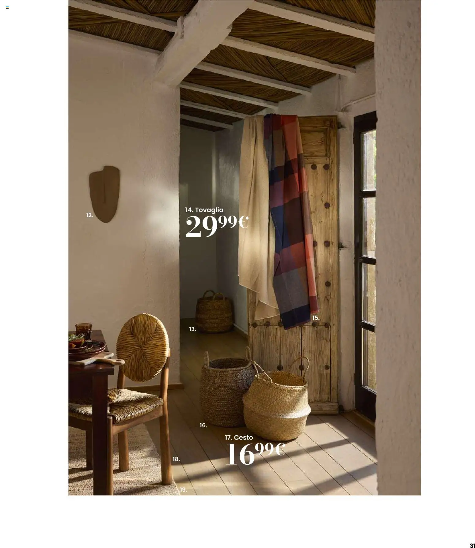 Volantino Maisons du Monde del 12.02.2026 | Pagina: 31 | Prodotti: Tovaglia