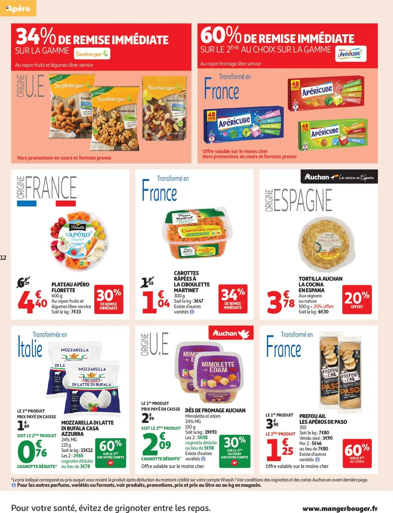  | Page: 12 | Produits: Ail, Fromage, Jambon, Oignons