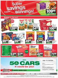 Spar specials catalogue – valid from 22.04.2026 | Page: 5 | Products: Chicken, Pork, Popcorn, Water