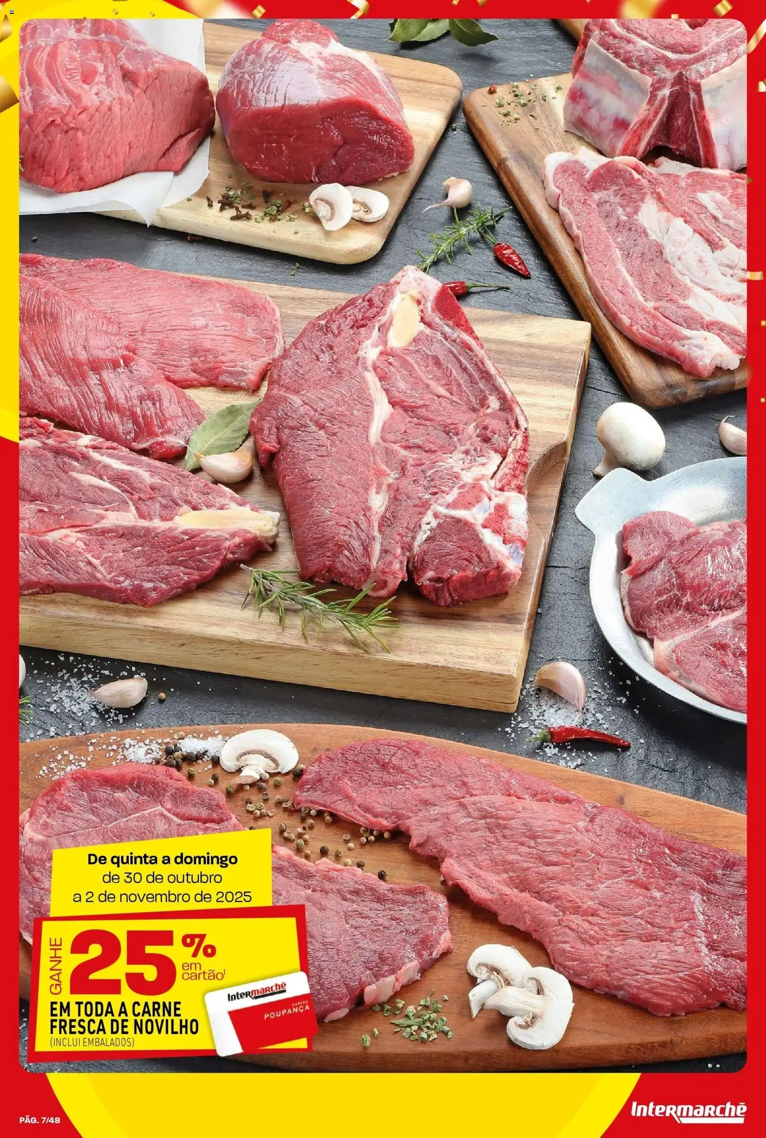 Intermarché - Aniversário à la poupança! │ válido de 30.10.2025 | Página: 7 | Produtos: Carne