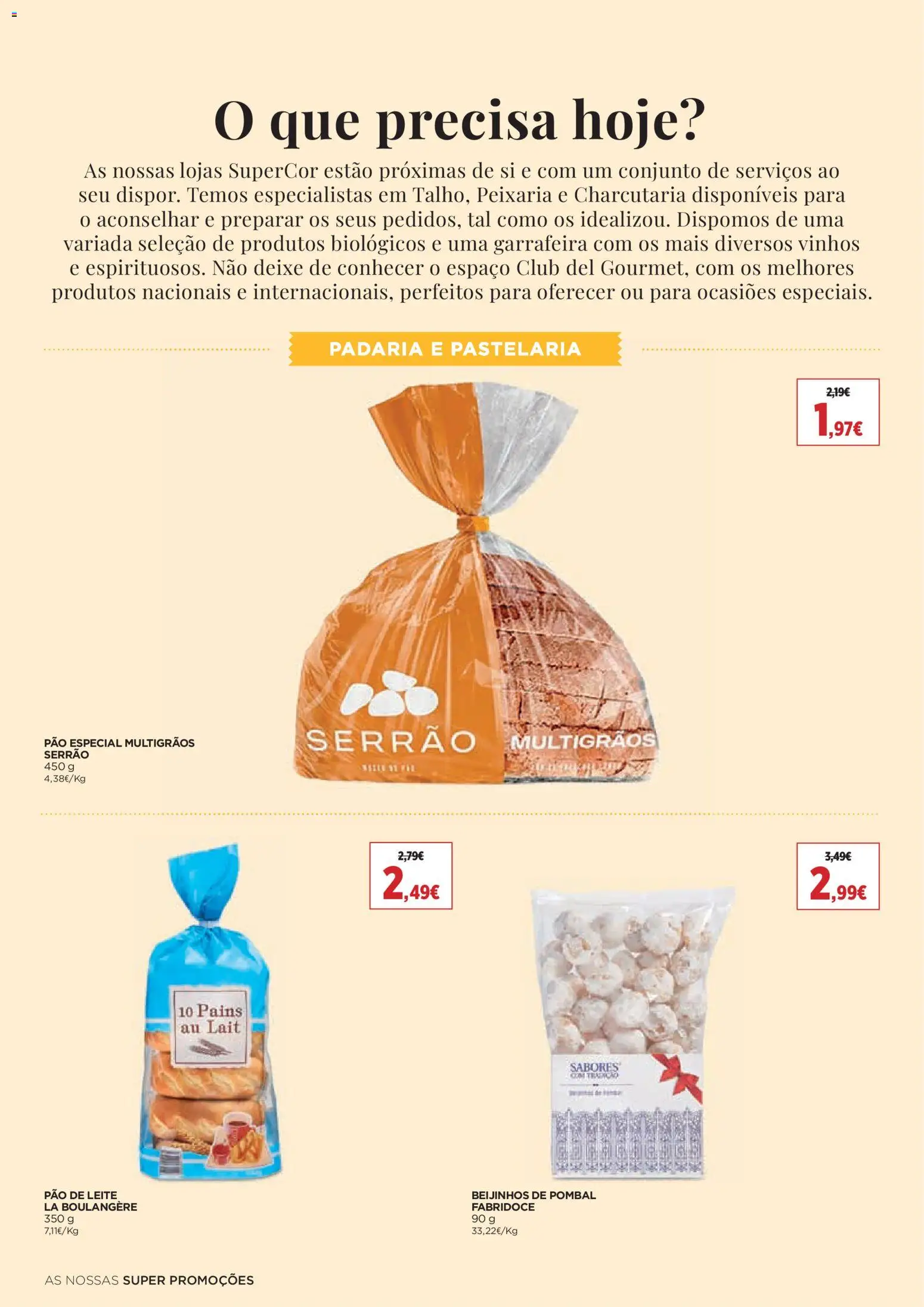 El Corte Ingles folheto │ válido de 30.01.2026 | Página: 2 | Produtos: Padaria, Leite, Pão