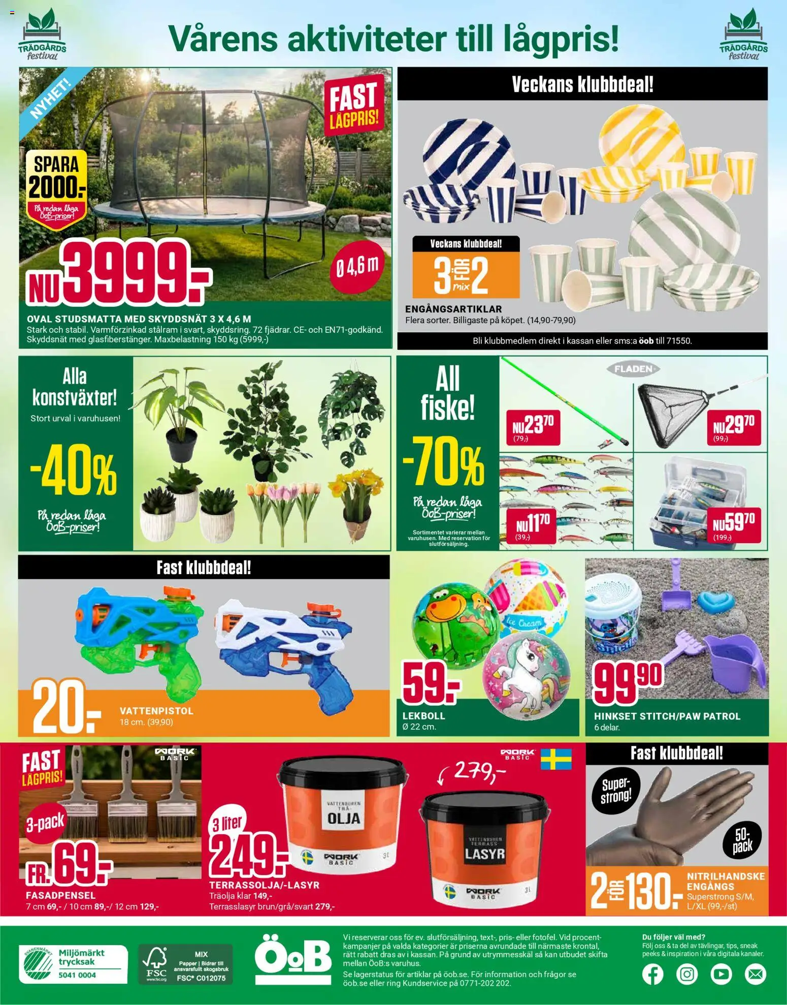 ÖoB reklamblad aktuell från 27.04.2026 | Sida: 12 | Produkter: Ring, Olja, Papper, Träolja