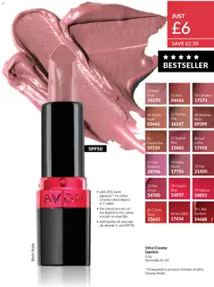 Preview of Avon - Catalogue valid from 01.03.2026 | Page: 69 | Products: Lipstick, Cappuccino, Accessoires tir à l’Arc, Coffee