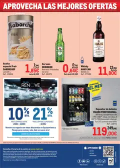 Vista previa Makro Precios Canarias válido desde el 06.04.2026 | Página: 8 | Productos: Whisky, Cocina, Peso, Σπανάκι