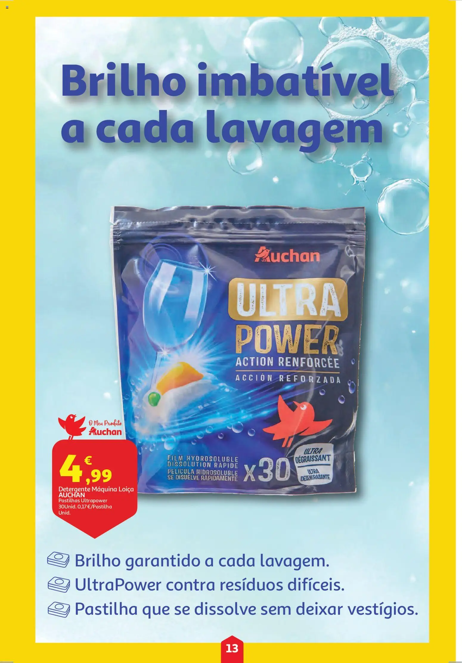 Auchan folheto │ válido de 30.10.2025 | Página: 13 | Produtos: Detergente