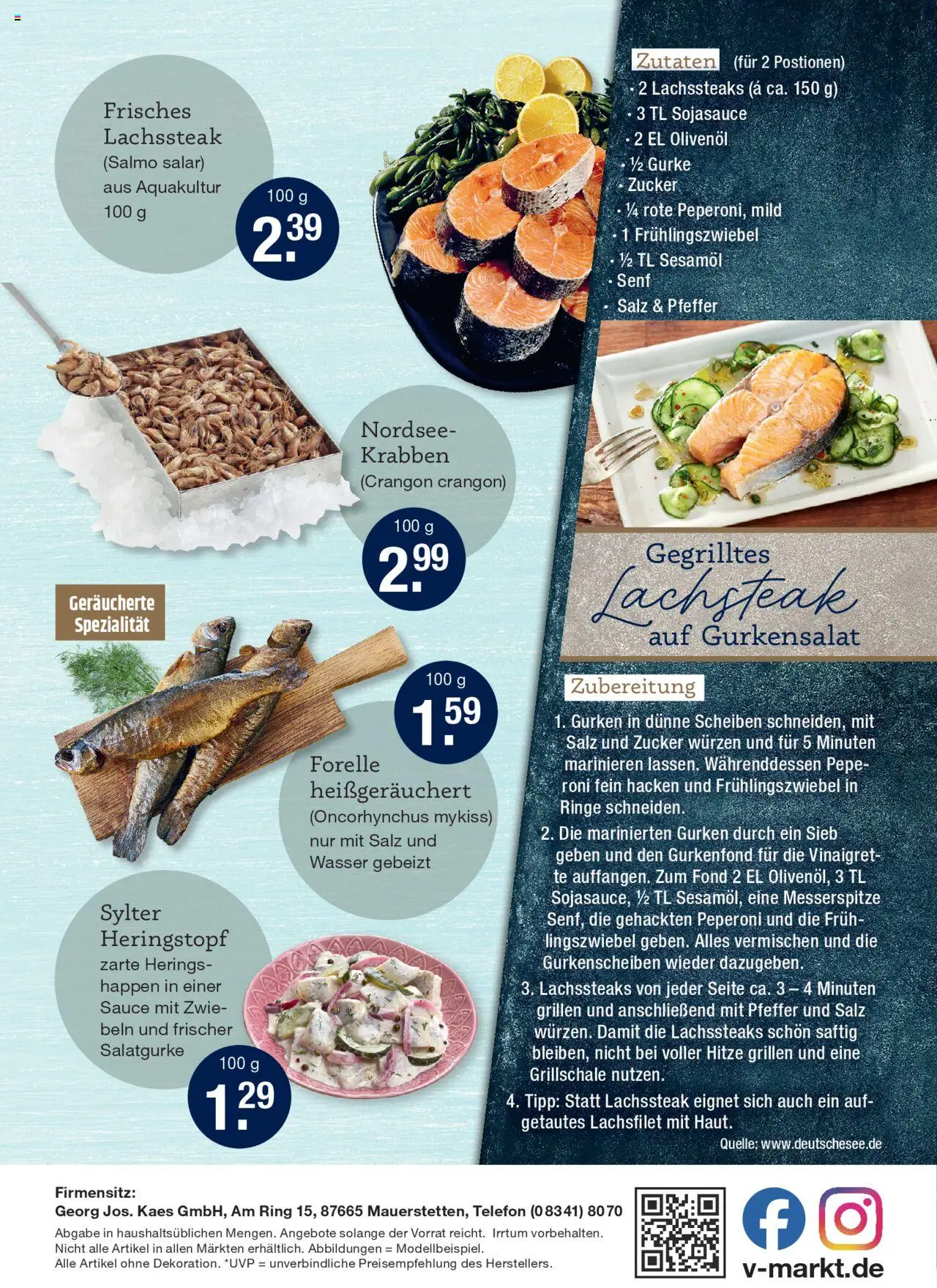 V-Markt - M&#252;nchen - gültig ab dem 24.07.2025 | Seite: 2 | Produkte: Wasser, Salz, Zucker, Gurken
