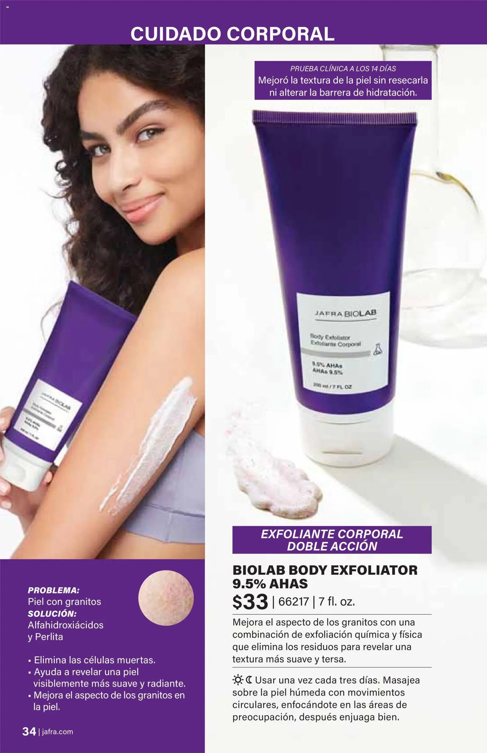 JAFRA - Catálogo de productos Primavera/Verano 2026 │ válido desde el 01.02.2026 | Página: 34 | Productos: Γαύρος, Exfoliante corporal, Body