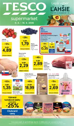 Tesco leták platný od 08.04.2026