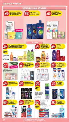 Pré-visualização Pingo Doce Poupe Esta Semana Madeira válido de 07.04.2026 | Página: 24 | Produtos: Gel de banho, Pasta de dentes, Banho, Óleo