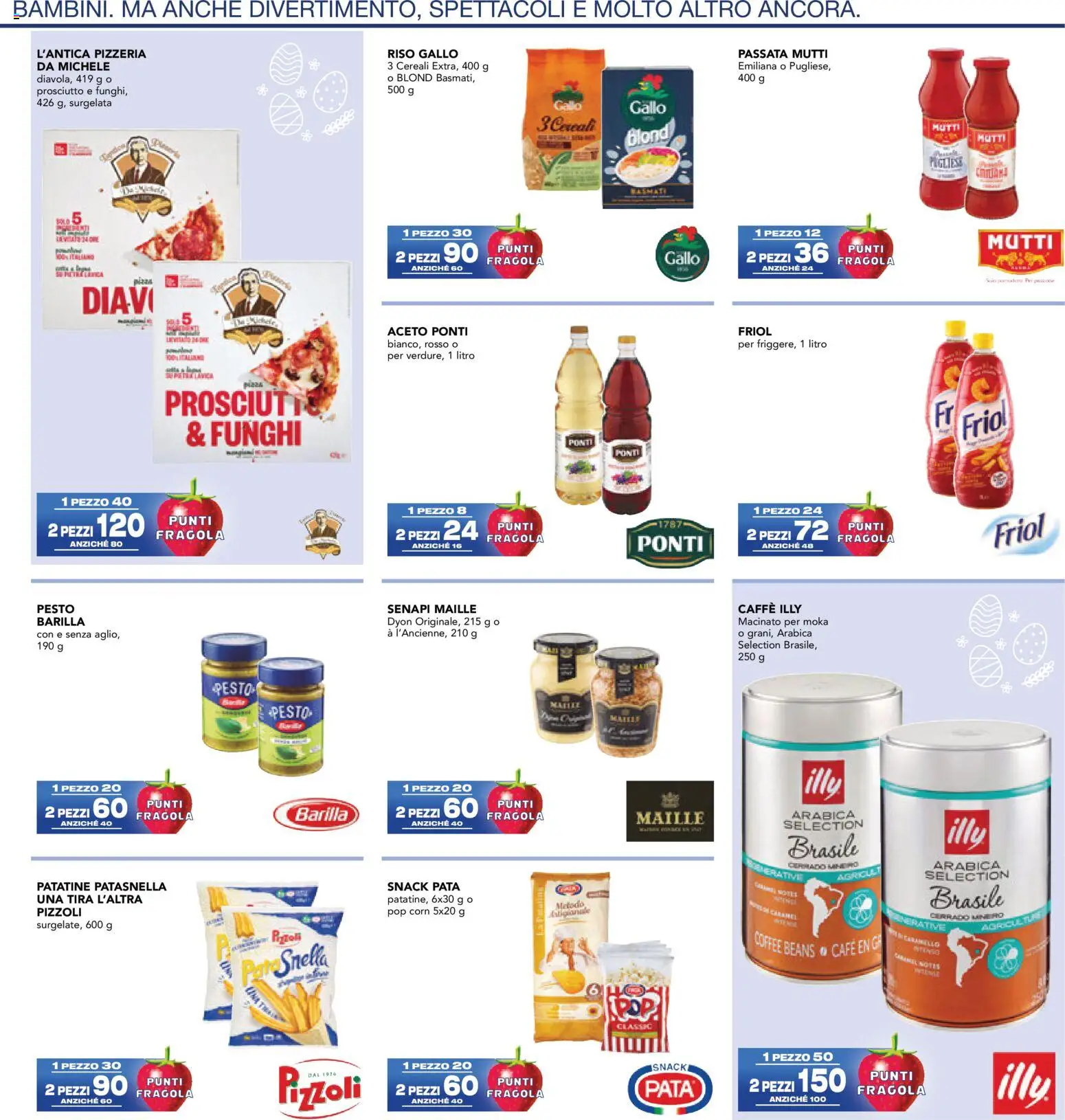 Volantino Esselunga S del 23.03.2026 | Pagina: 23 | Prodotti: Patatine, Prosciutto, Mutti, Pop corn