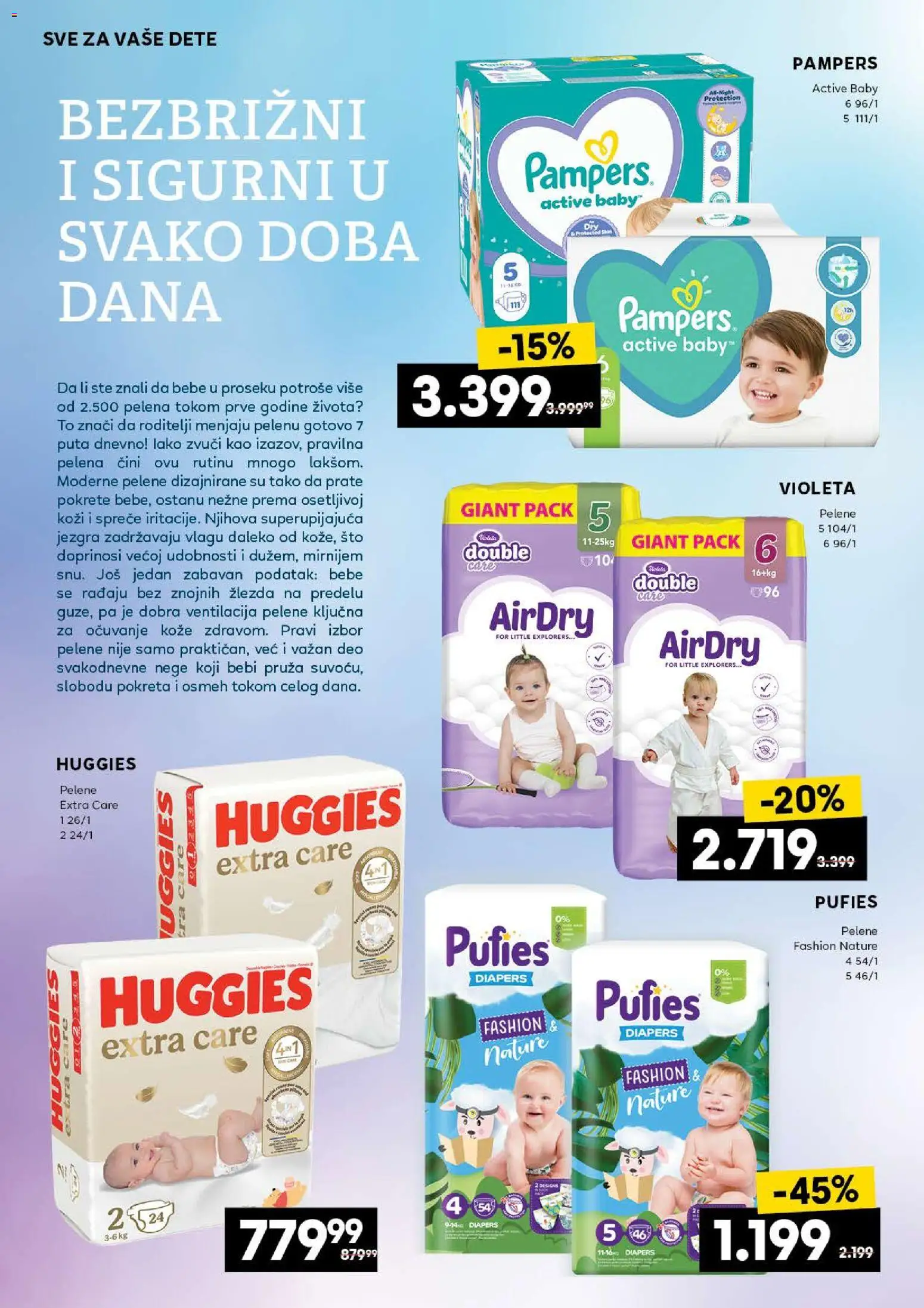 Idea katalog - važi od 27.11.2025 | Strana: 16 | Proizvode: Pampers, Sto, Pelene