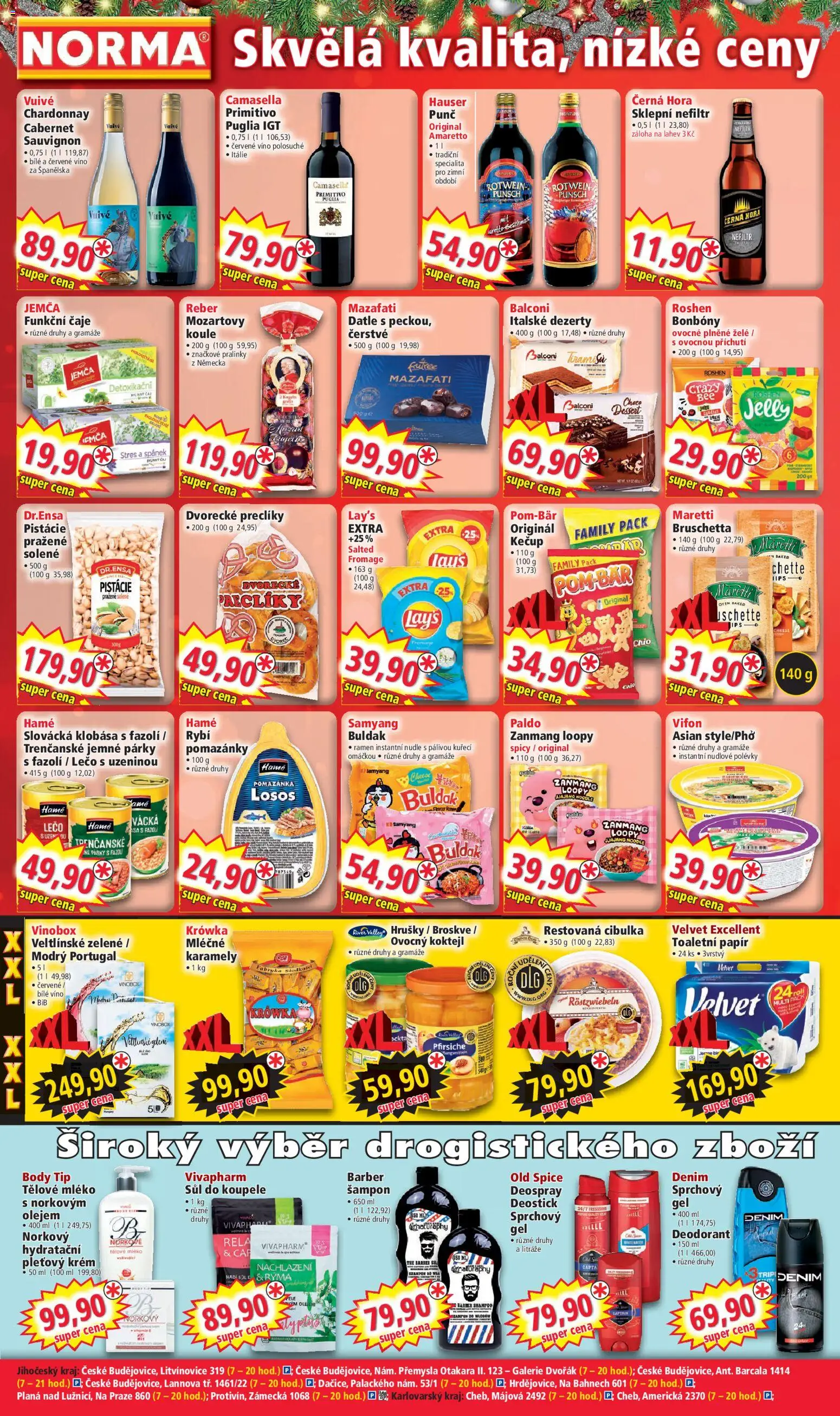 Norma leták od 22.12.2026 | Strana: 4 | Produkty: Pomazánky, Pistácie, Krém, Láhev