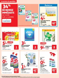 Auchan - Prévisualisation de Auchan prospectus valide à partir de 03.02.2026 | Page: 20 | Produits: Couches, Rouleau, Mouchoirs, Thé