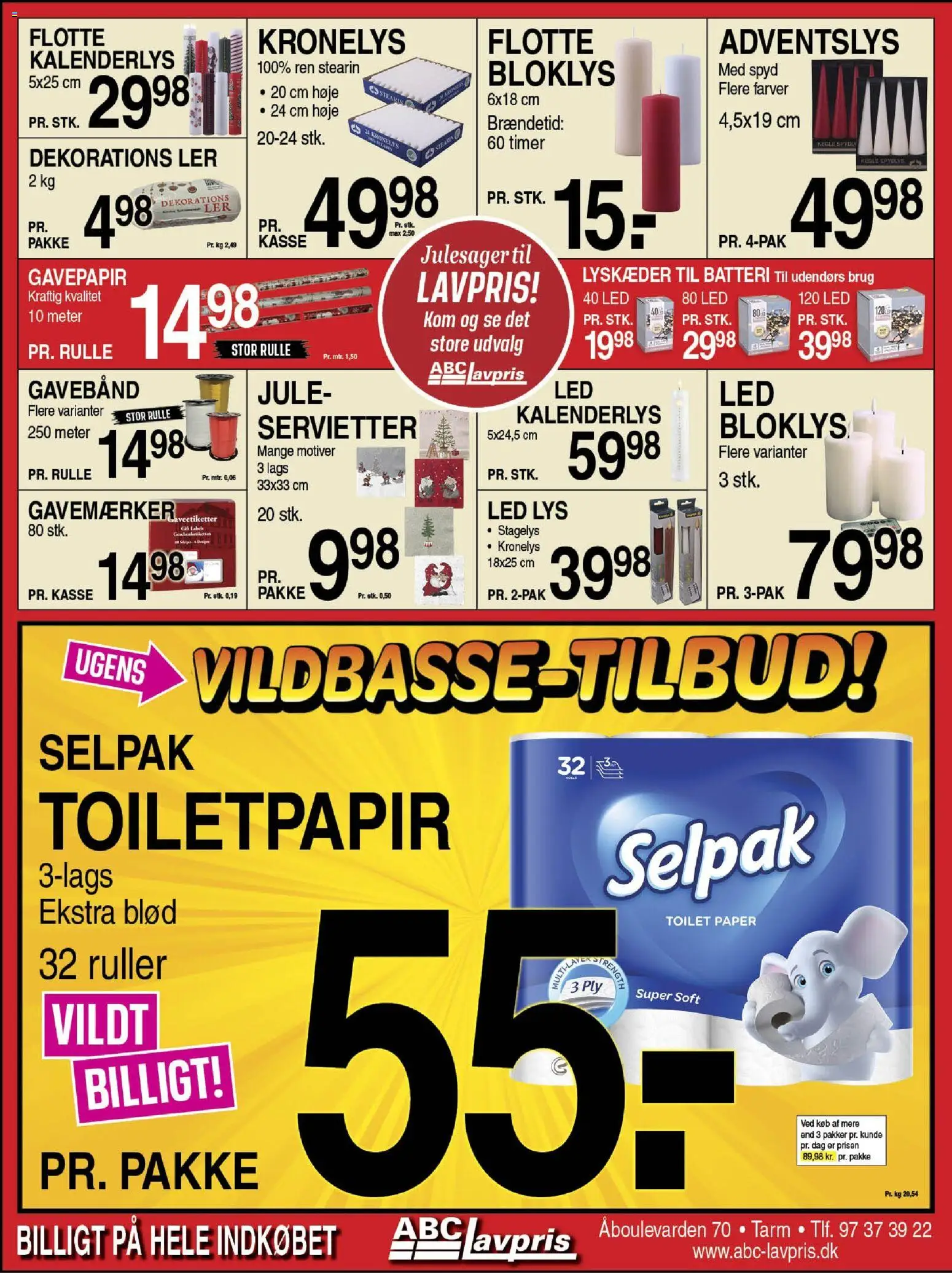 Abc Lavpris tilbudsavis – gyldig fra 12.11.2025 | Side: 7 | Produkter: Toilet, Batteri