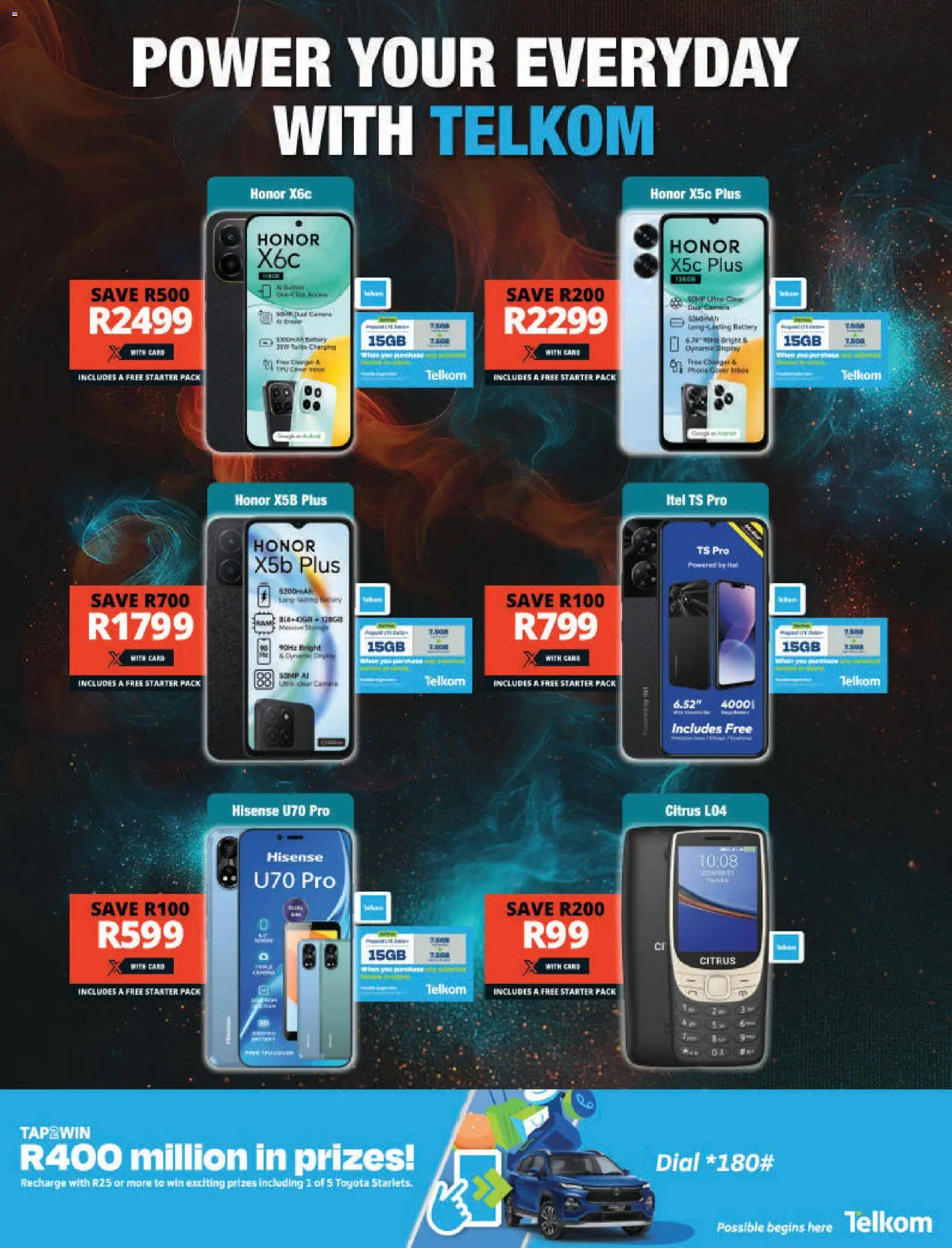 New Checkers catalogue – valid from 20.11.2025 | Page: 9 | Products: Phone, Charger