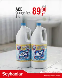 13.04.2026 tarihinden itibaren geçerli olan Seyhanlar Market kataloğu önizlemesi