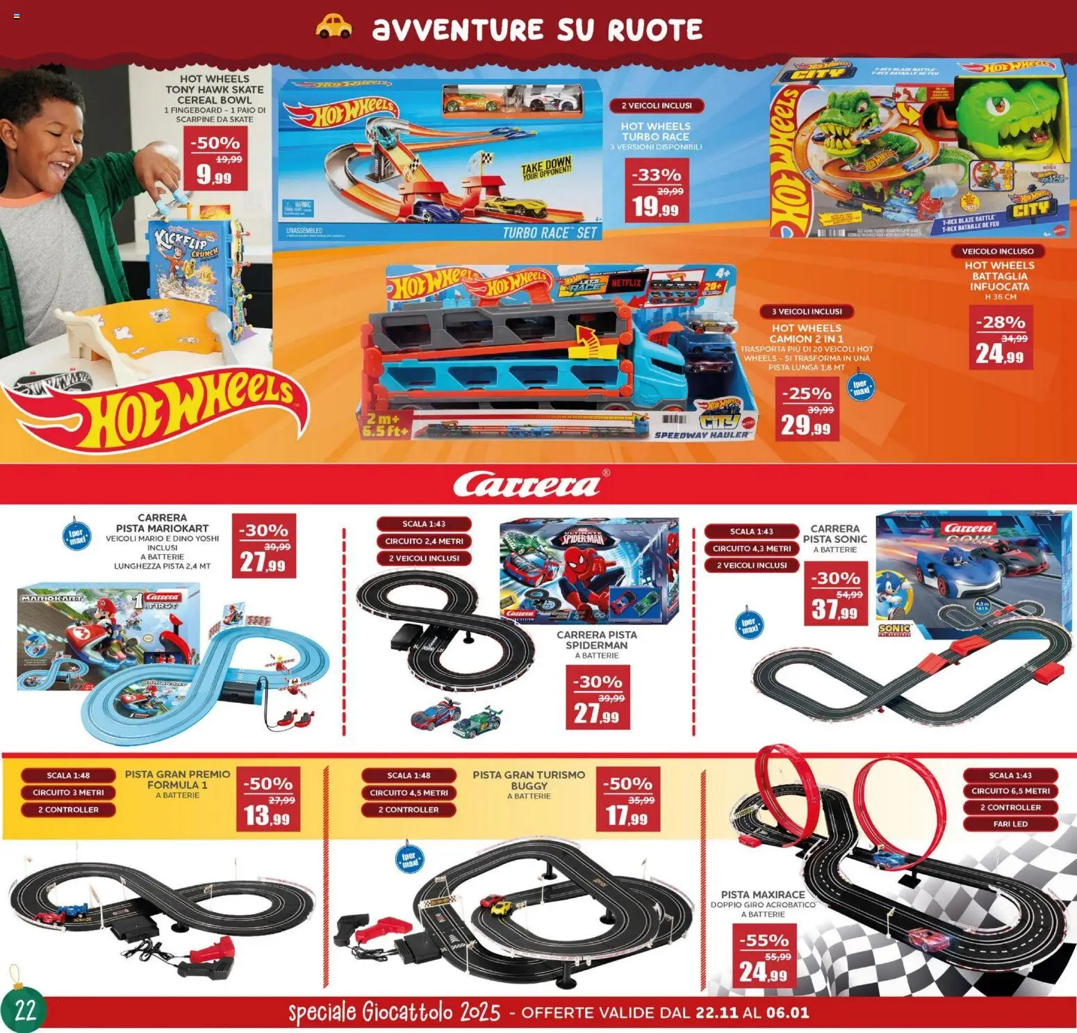 Volantino Happy Casa del 22.11.2025 | Pagina: 22 | Prodotti: Scala, Batterie