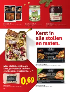Lidl - Kerstmagazine - Voorbeeld van een folder van Lidl, geldig van 26.11.2025 | Pagina: 8 | Producten: Chocolade, Aardbeien, Room, Rozijnen