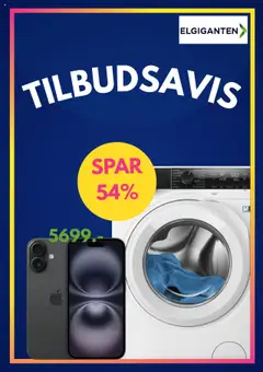Eksempel på tilbudsavis Elgiganten - Tilbudsavis fra butik Elgiganten gyldig fra 17.07.2025