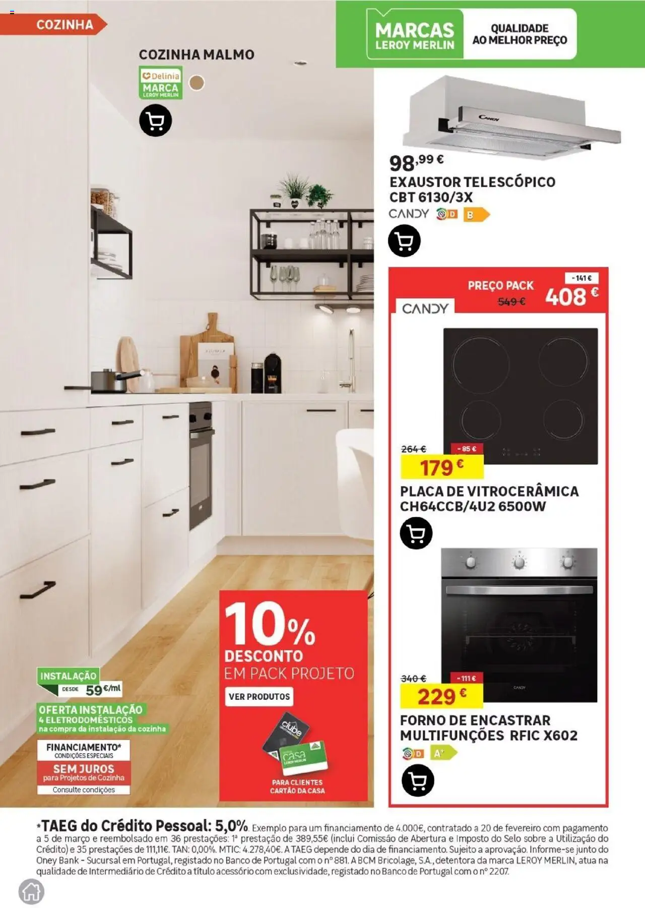 Leroy Merlin -  Madeira │ válido de 21.08.2025 | Página: 7 | Produtos: Forno, Exaustor, Banco