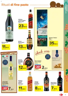 Anteprima del volantino Carrefour Market Vini - Roma catalogo valido a partire dal 06.10.2025 | Pagina: 27 | Prodotti: Caffè, Cioccolato, Whisky, Limoncello