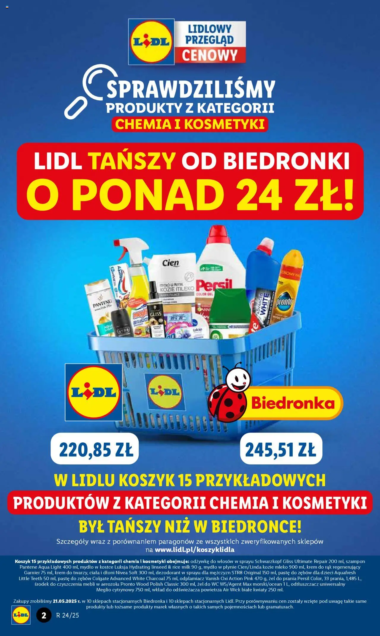 Lidl Gazetka od 12.06.2025 | Strona: 2 | Produkty: Meglio, Odżywka, Odżywka do włosów, Odplamiacz