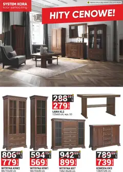 Pogląd oferty "Merkury Market Gazetka - Meble, Wypoczynki, Materace" - ważna od 01.12.2025 | Strona: 25 | Produkty: Komoda, Witryna