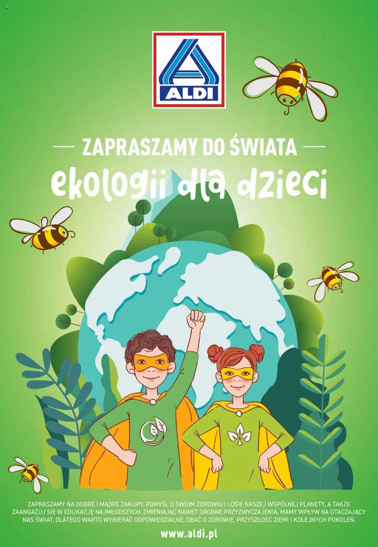 Aldi Gazetka - Ekologia dla dzieci od 16.07.2023 | Strona: 1
